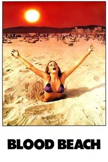 Blood Beach movie poster