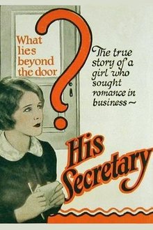 His Secretary movie poster