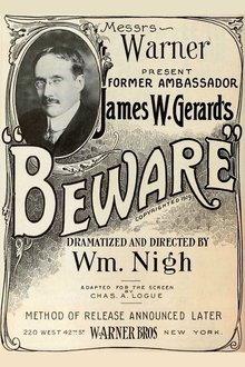 Beware! movie poster