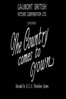 The Country Comes to Town movie poster