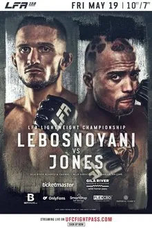 LFA 158: Jones vs. Lebosnoyani movie poster