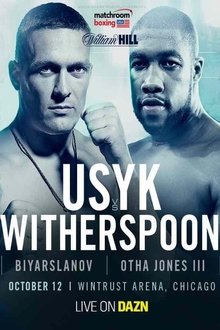 Oleksandr Usyk vs Chazz Witherspoon movie poster