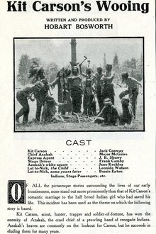 Kit Carson's Wooing movie poster