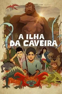 Poster da série A Ilha da Caveira