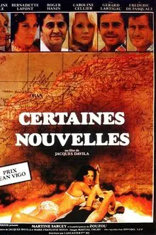 Certaines nouvelles movie poster