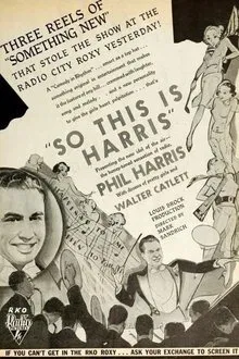 So This Is Harris! movie poster