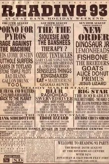 TOOL: Live at Reading Festival 1993 movie poster