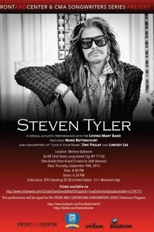 Steven Tyler ‎– Front And Center movie poster