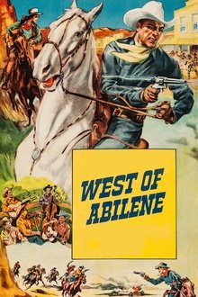 West of Abilene movie poster