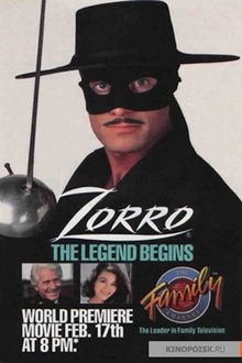Зорро tv show poster