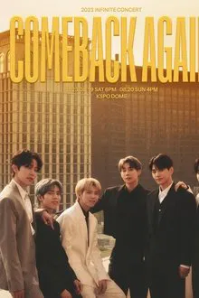 INFINITE CONCERT 'COMEBACK AGAIN' movie poster