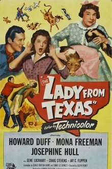 The Lady from Texas movie poster
