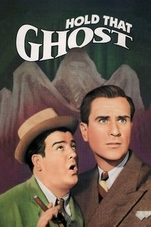 Hold That Ghost movie poster