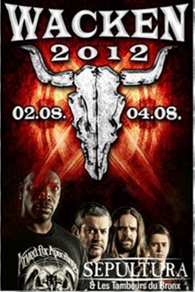 Sepultura: Wacken Open Air 2012 movie poster