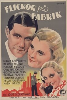 Flickor på fabrik movie poster