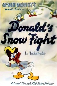 Donald's Snow Fight movie poster