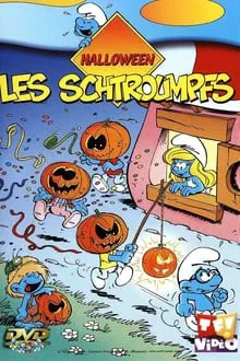A Smurfy Halloween movie poster