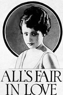All's Fair in Love movie poster