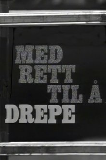 Med rett til å drepe movie poster