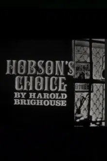 Hobson's Choice movie poster