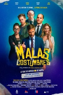 Malas Costumbres movie poster