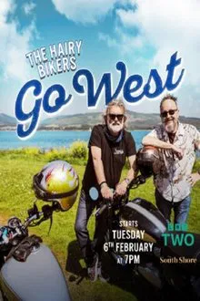 The Hairy Bikers Go West tv show poster