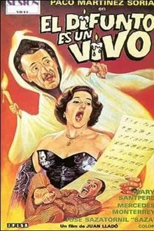 El difunto es un vivo movie poster