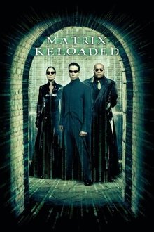 The Matrix Reloaded: Car Chase movie poster