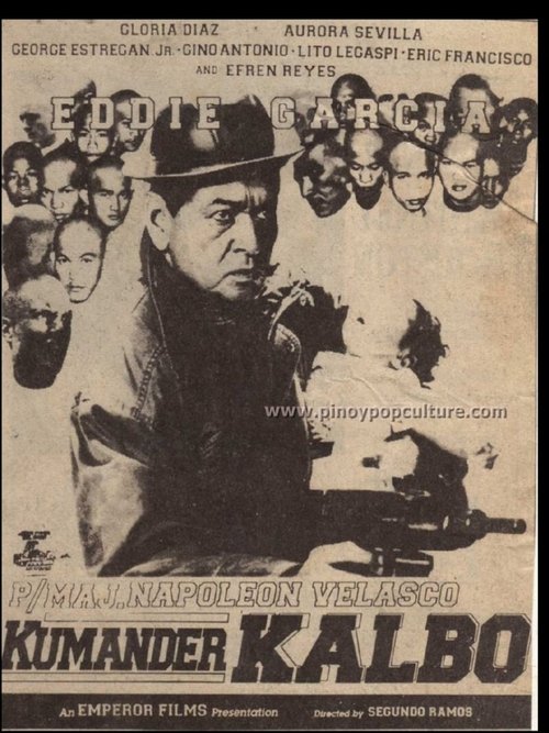 Poster do filme P/Maj. Napoleon Velasco, Kumander Kalbo