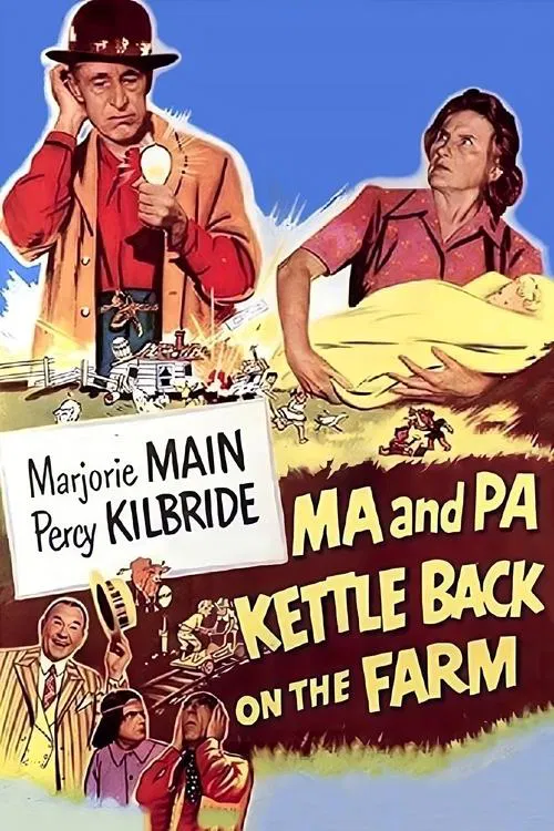 Ma and Pa Kettle Back on the Farm movie poster