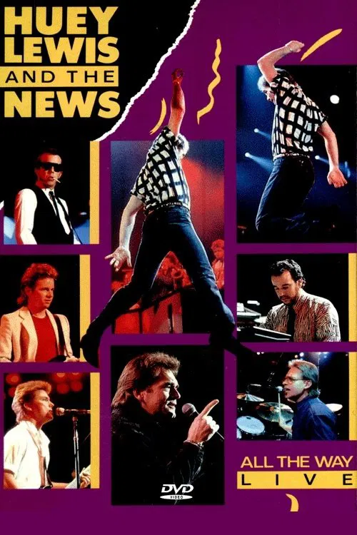 Huey Lewis and the News - All the Way Live movie poster