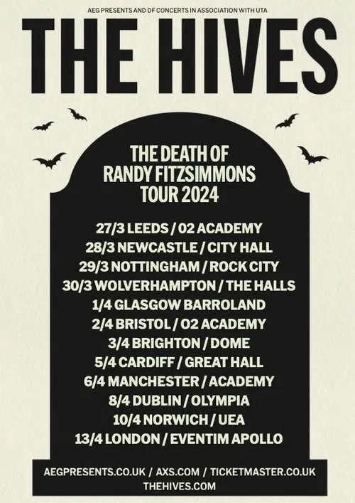 The Hives: Live At The Barrowlands movie poster