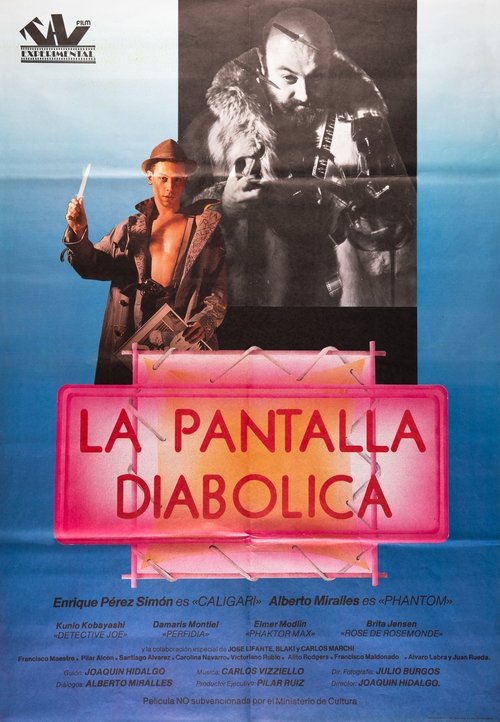 La pantalla diabólica movie poster