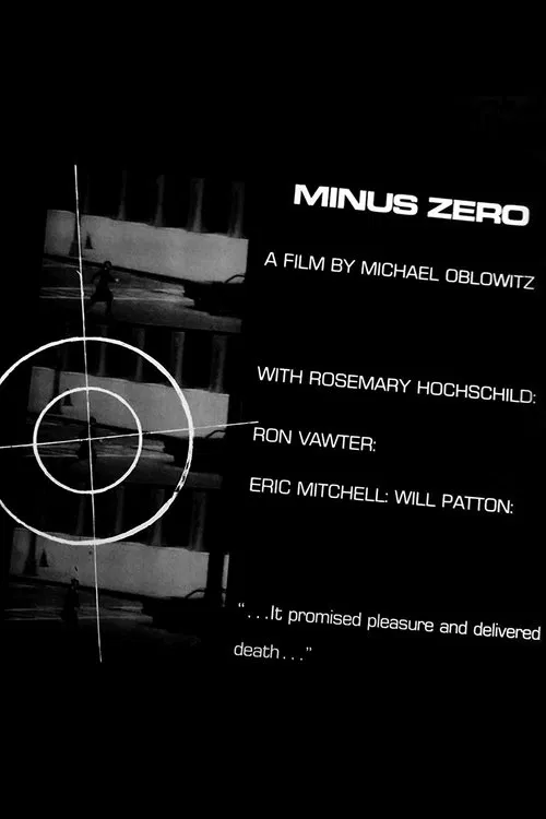 Minus Zero movie poster