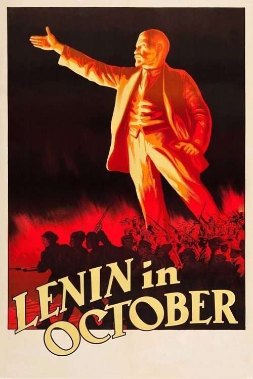 Lenin in October movie poster