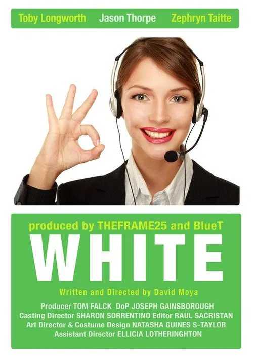 White movie poster