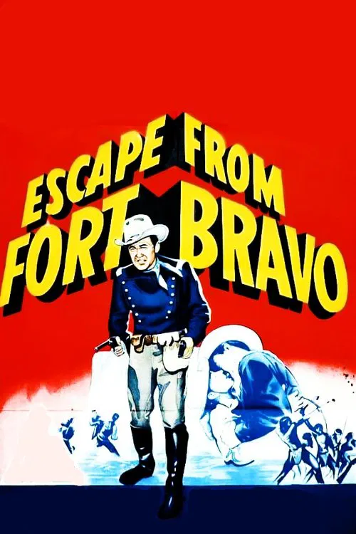Escape from Fort Bravo movie poster
