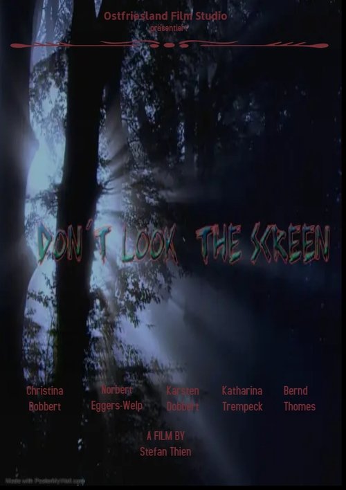 Don´t look the screen movie poster