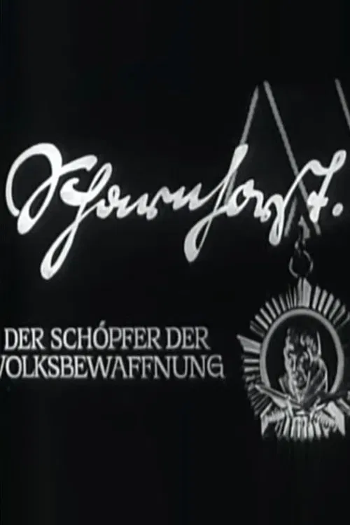 Scharnhorst - Der Schöpfer der Volksbewaffnung movie poster