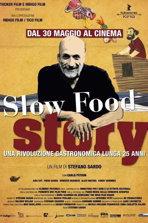 Slow Food Story movie poster