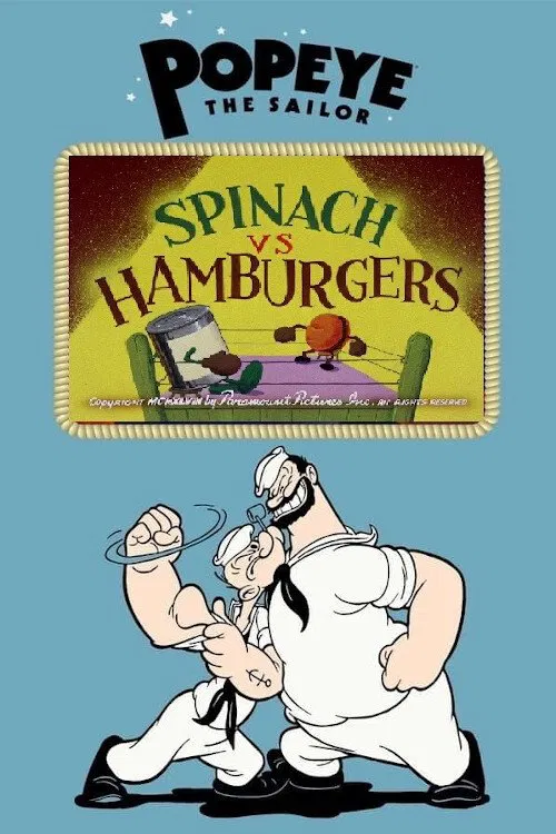 Spinach vs Hamburgers movie poster
