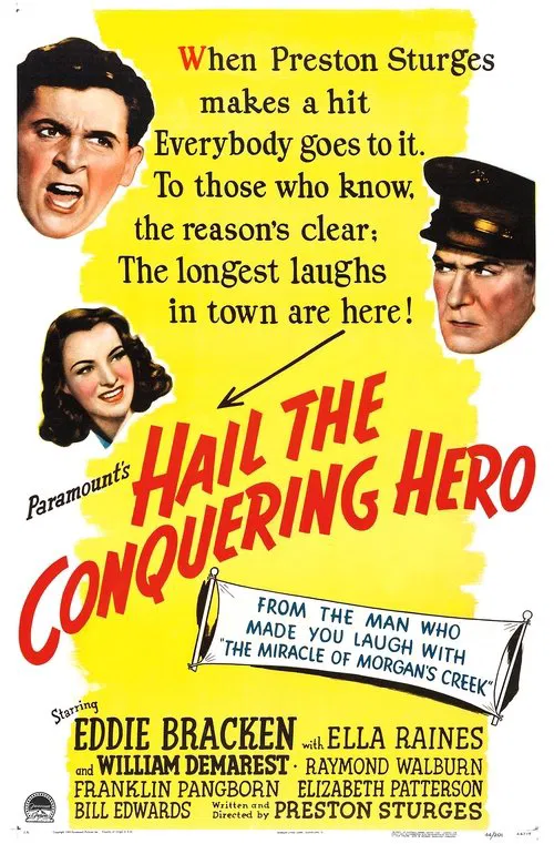 Hail the Conquering Hero movie poster