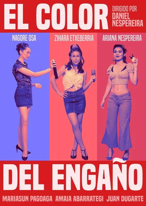 El color del engaño movie poster