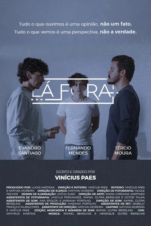 Lá Fora movie poster