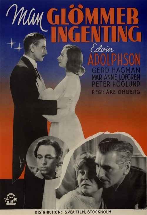 Man glömmer ingenting movie poster