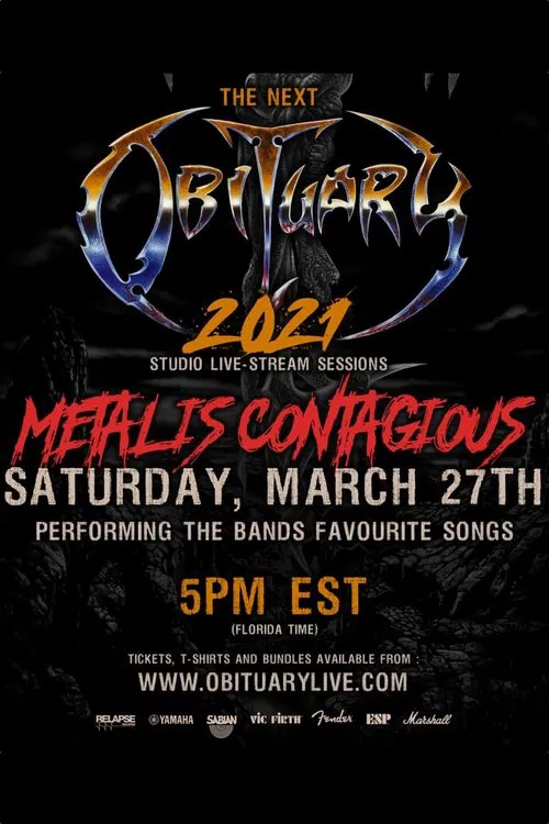 Obituary - Metalis Contagious Live Stream movie poster