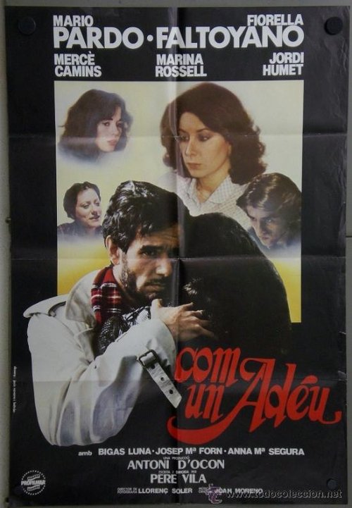 Como un adiós movie poster