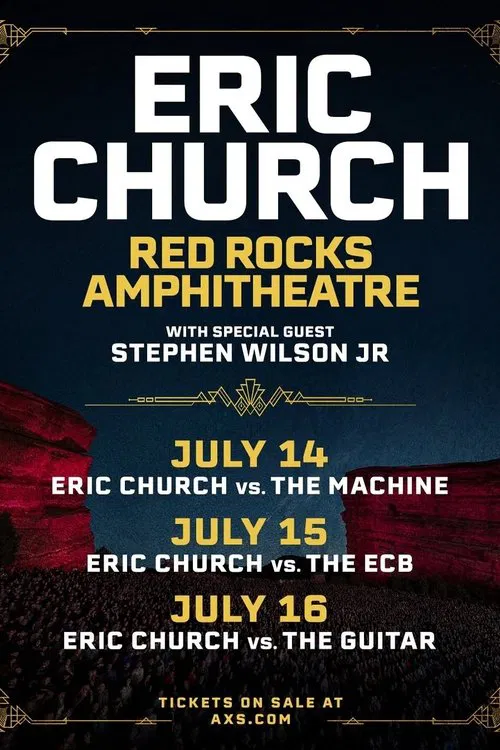 Eric Church vs. The Machine (Live at Red Rocks Amphitheatre) 7-14-2025 movie poster