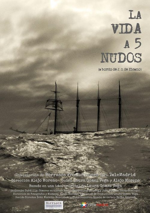 Poster do filme La vida a 5 nudos