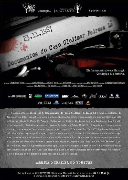 23.11.1967: Documentos do Caso Clodimar Pedrosa Lô movie poster